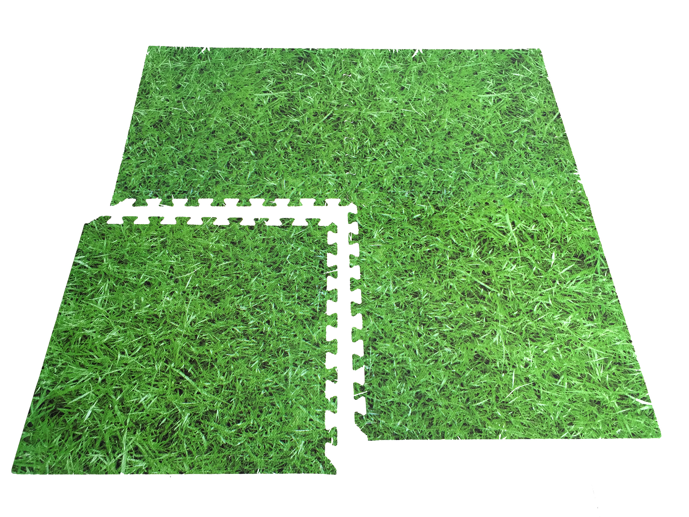 New Grass Effect Interlocking Eva Mat Jigsaw Floor Tiles Soft  Kids Play NonSlip 