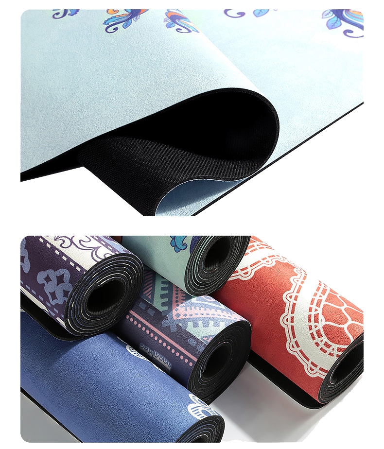 pattern Rubber Yoga Mat