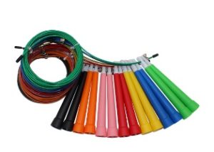 speed jump rope with plastic handle