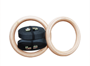 wooden gym ring