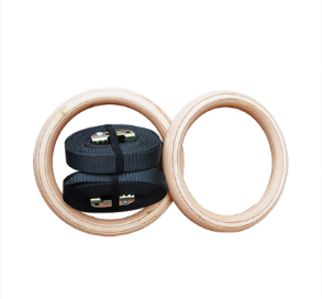 wooden gym ring