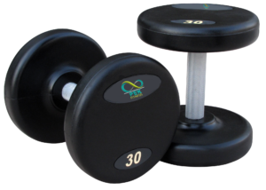 rubber dumbbell