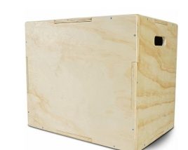 wooden plyo box